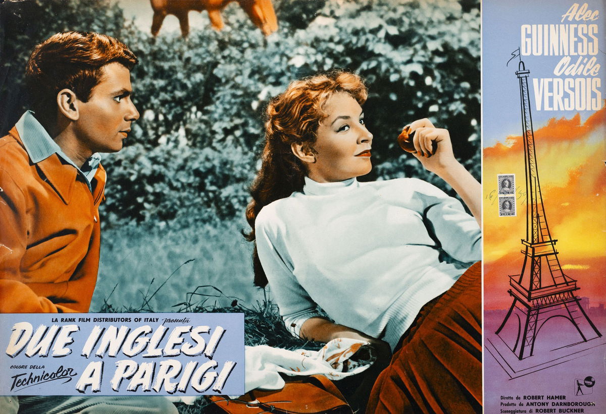 Due inglesi a Parigi - Fotobusta 1