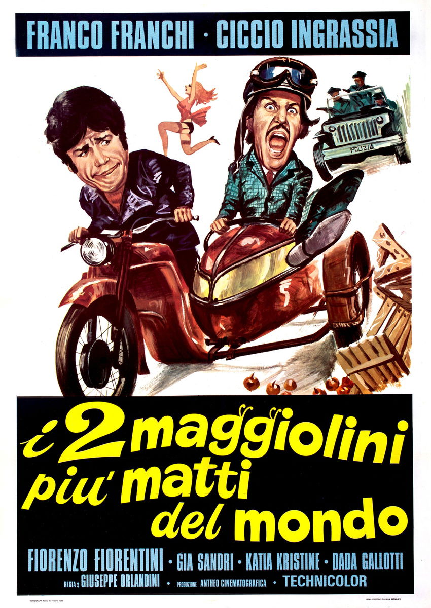 I due maggiolini più matti del mondo - Manifesto 1