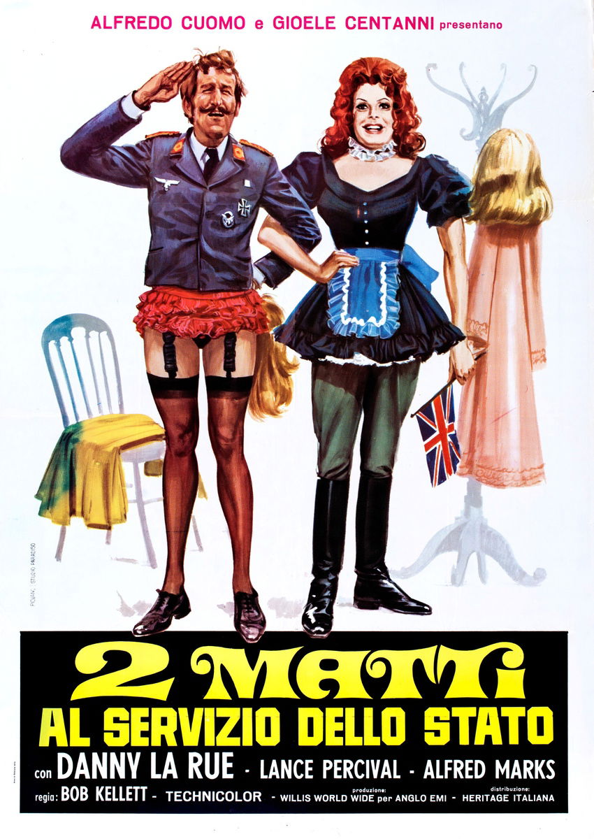 Due matti al servizio dello stato - Manifesto 1