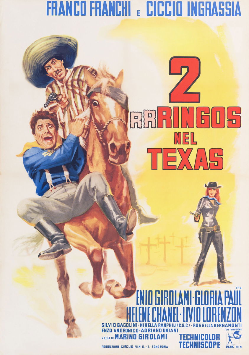 Due Rrringos nel Texas - Manifesto 2