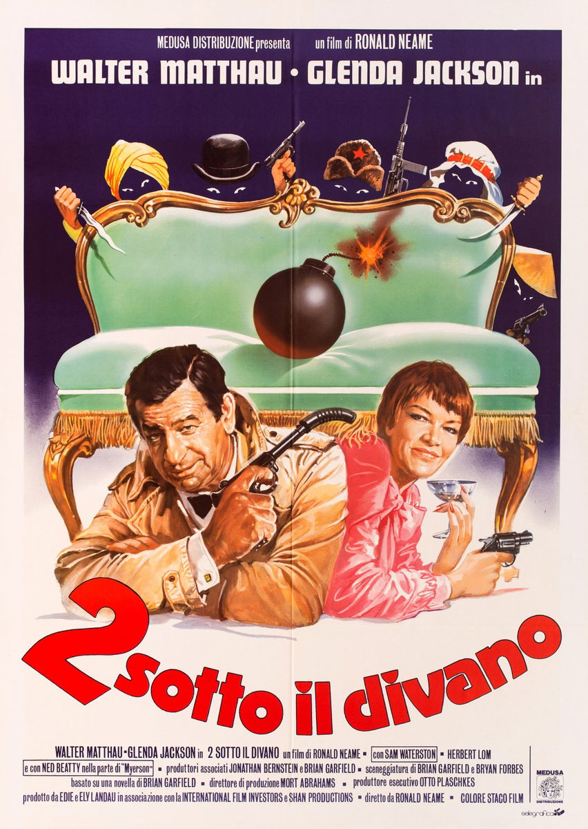 Due sotto il divano - Manifesto 1