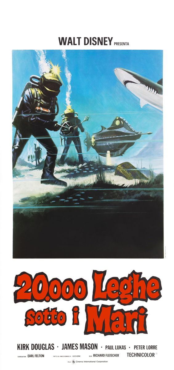 20.000 leghe sotto i mari - Locandina 1