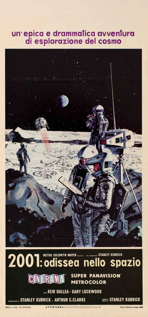 2001: Odissea nello spazio - Locandina 1