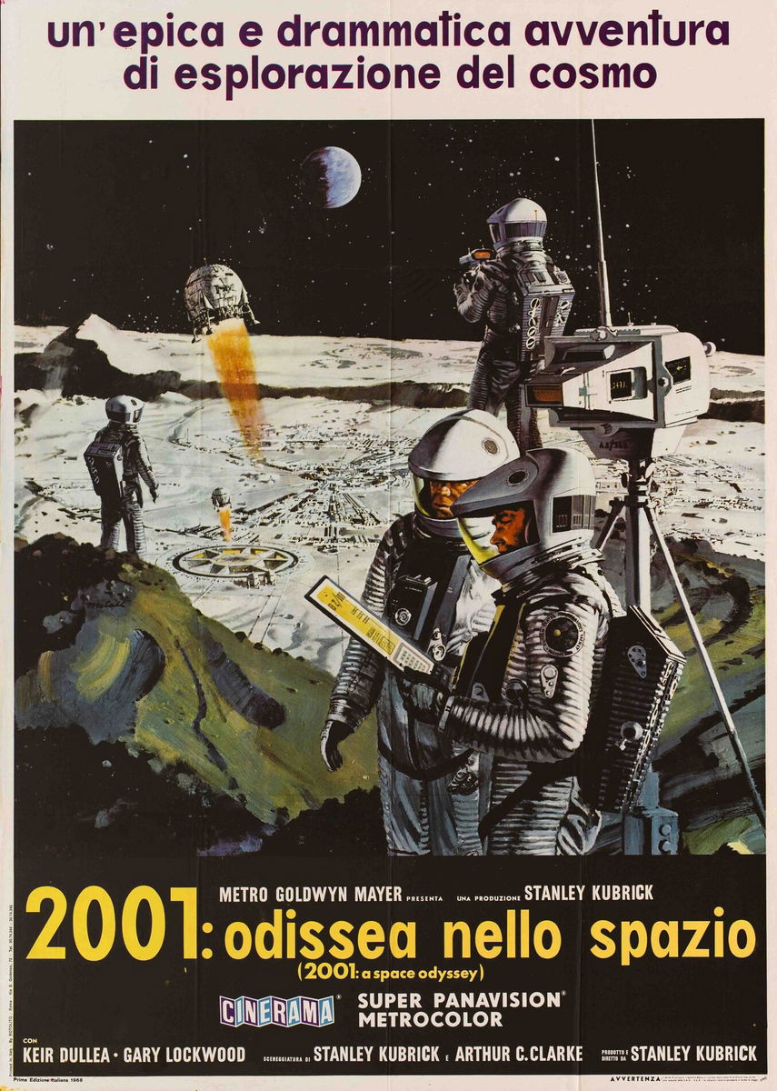 2001: Odissea nello spazio - Manifesto 1