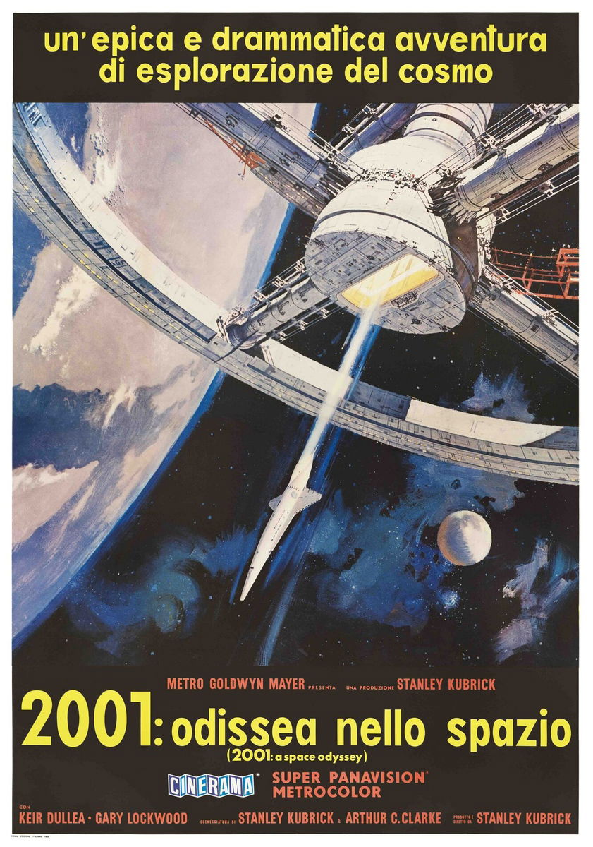 2001: Odissea nello spazio - Manifesto 4