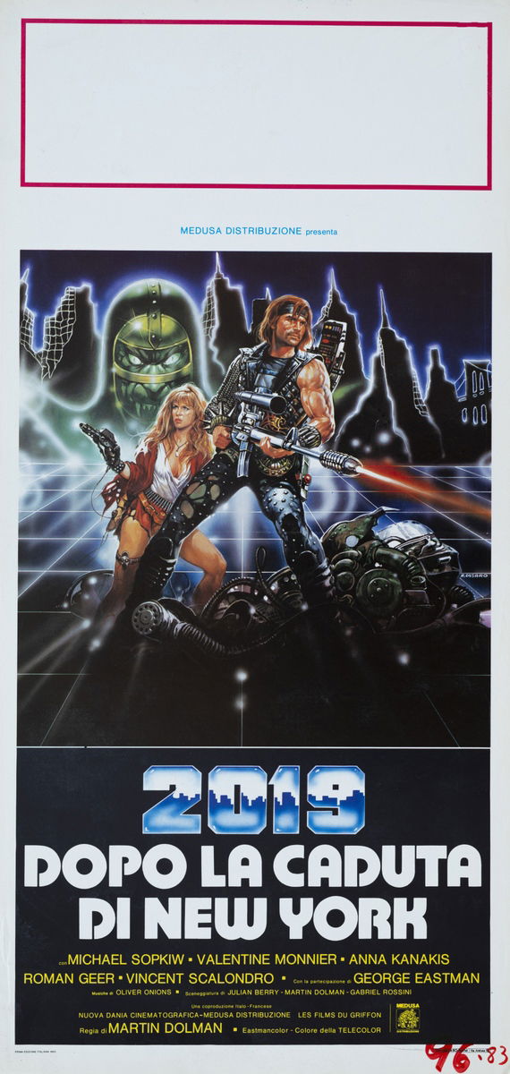 2019: dopo la caduta di New York - Locandina 1