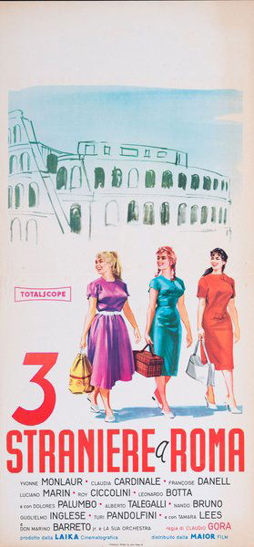 3 straniere a Roma