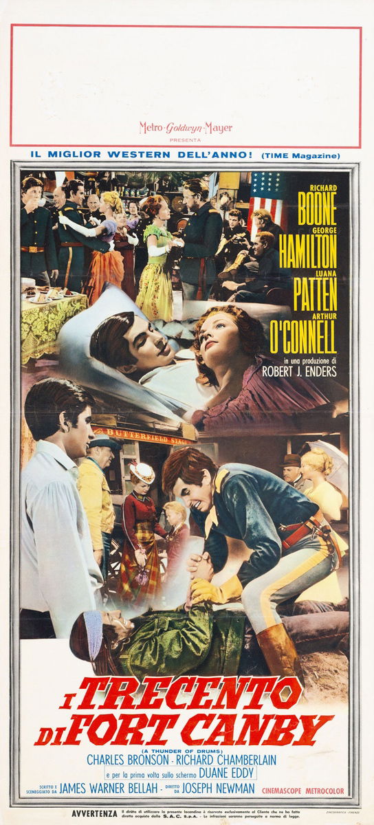 A Thunder of Drums - Lobby Card 1