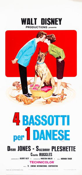 4 bassotti per 1 danese
