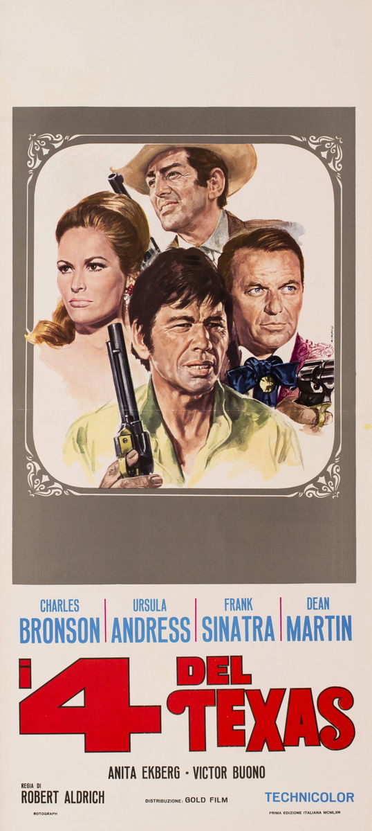 4 for Texas - Lobby Card 1