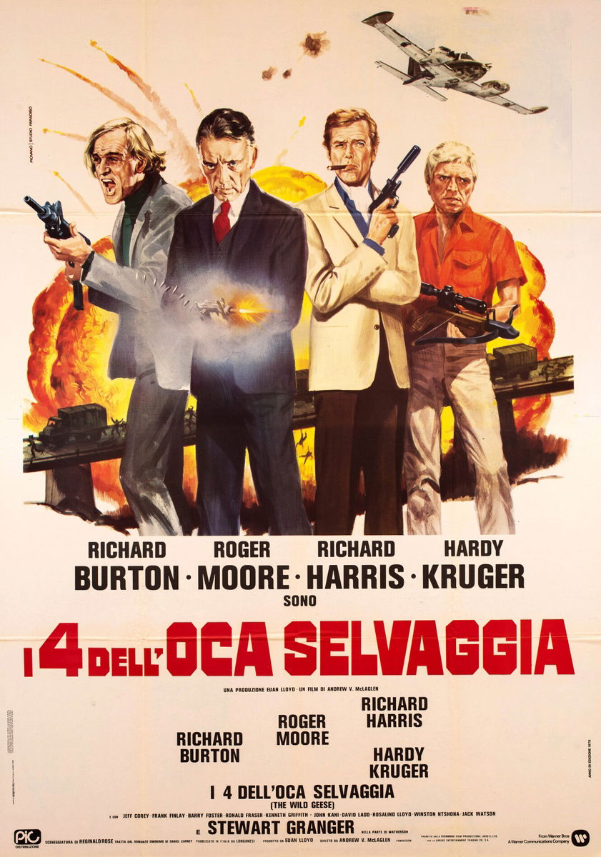 I 4 dell'oca selvaggia - Manifesto 1