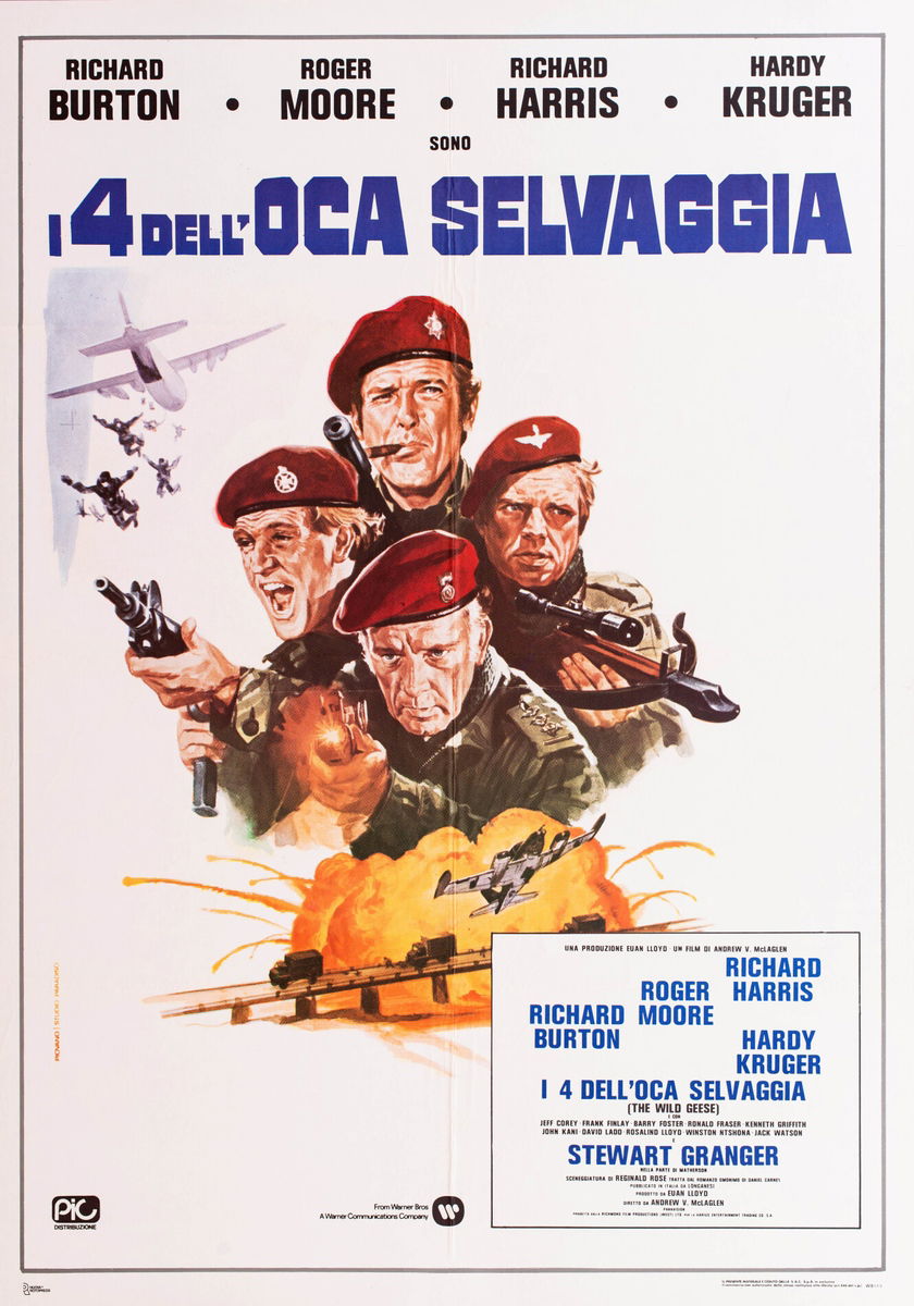 I 4 dell'oca selvaggia - Manifesto 2