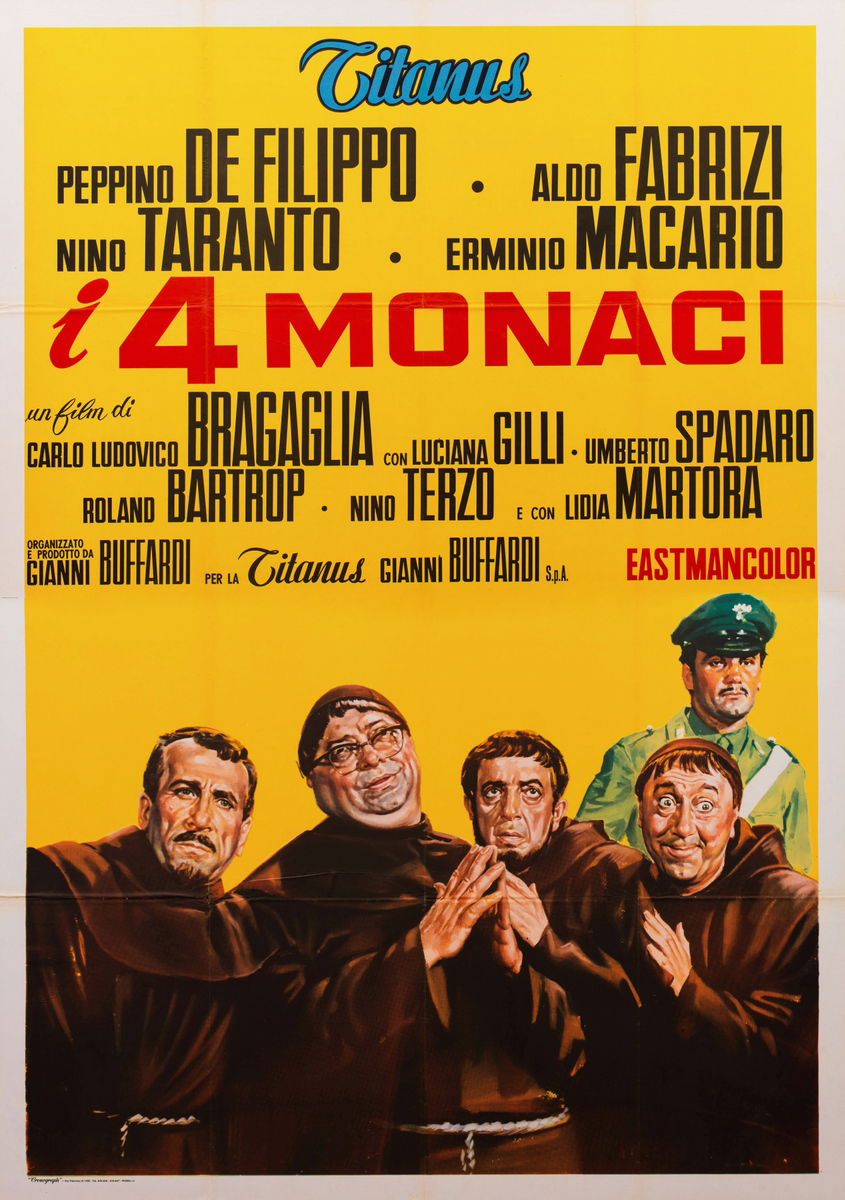 I 4 monaci - Manifesto 2
