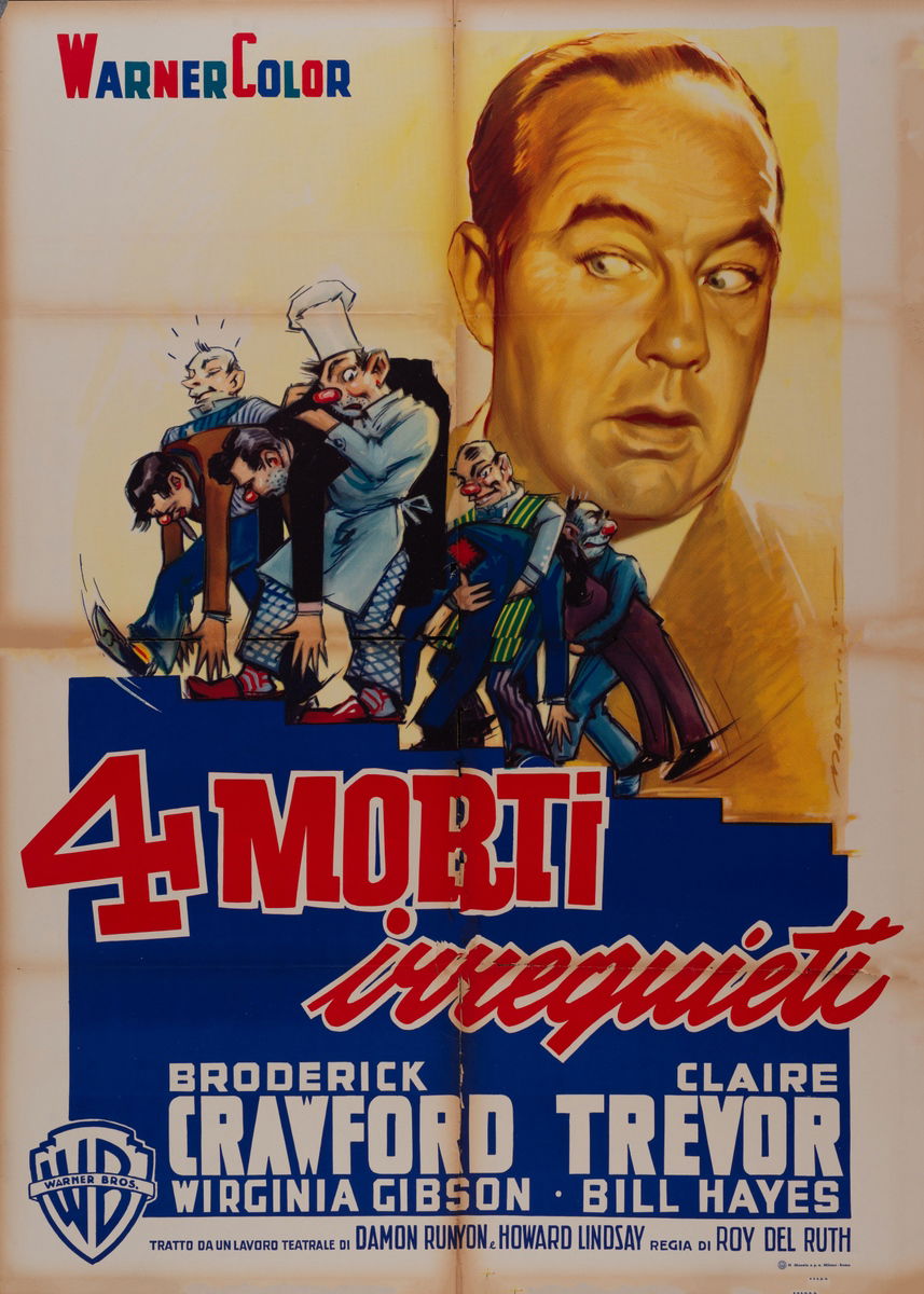 4 morti irrequieti - Manifesto 2