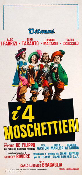 I 4 moschettieri