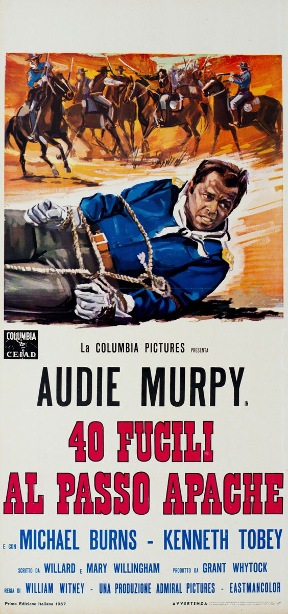 40 fucili al Passo Apache - Locandina 1