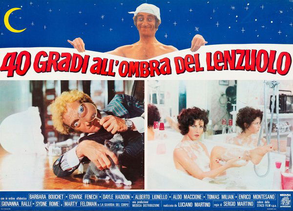 40 gradi all'ombra del lenzuolo