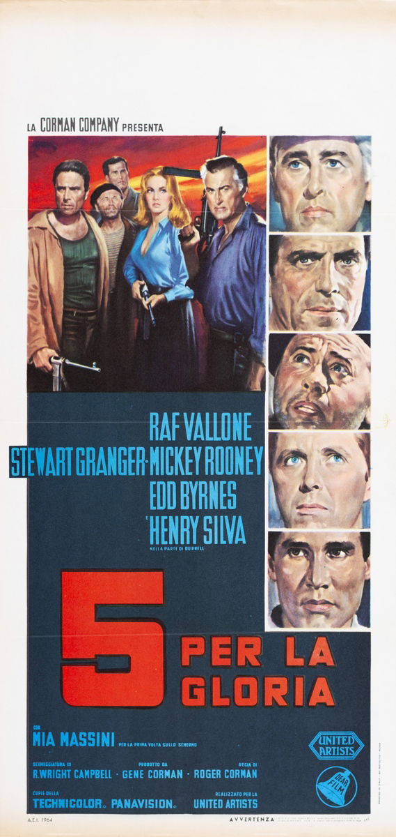 Cinque per la gloria - Locandina 1