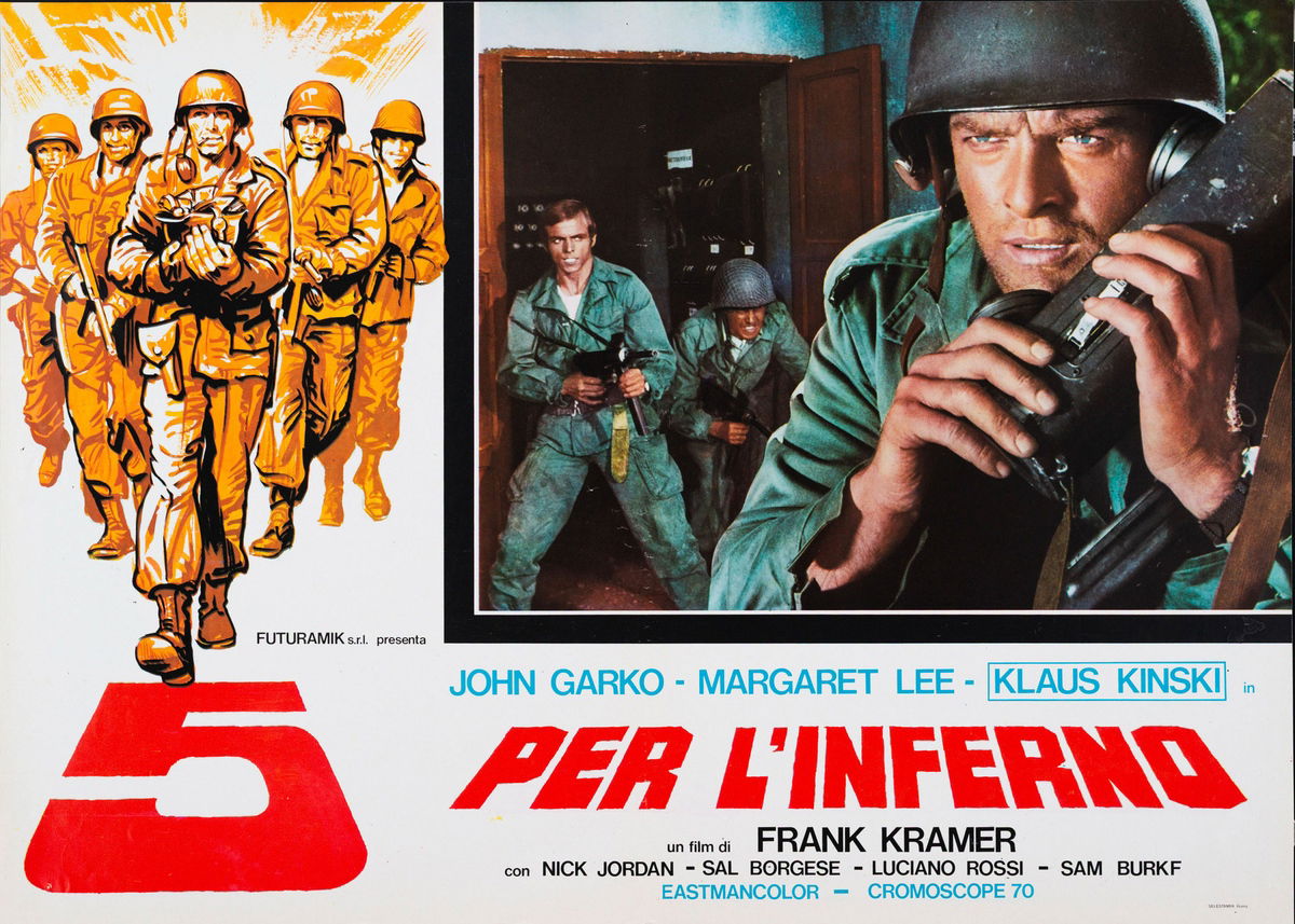 5 per l'inferno - Fotobusta 1