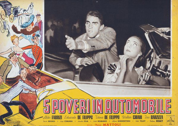 5 poveri in automobile