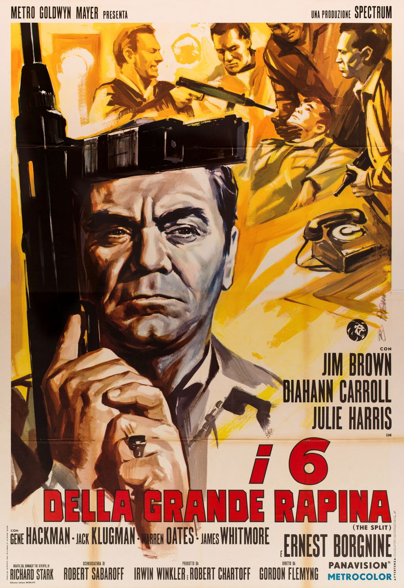 I sei della grande rapina - Manifesto 1