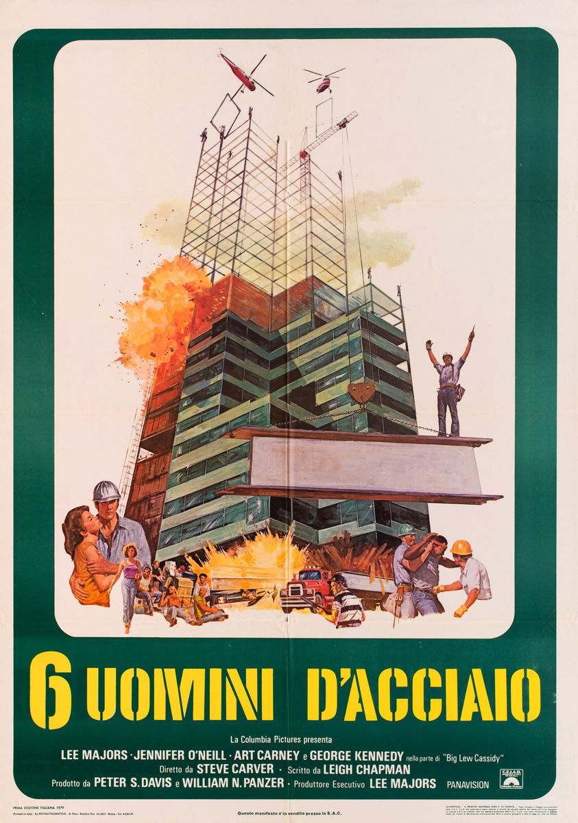 6 uomini d'acciaio - Manifesto 1