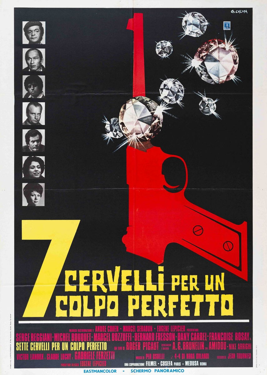 7 cervelli per un colpo perfetto - Manifesto 2