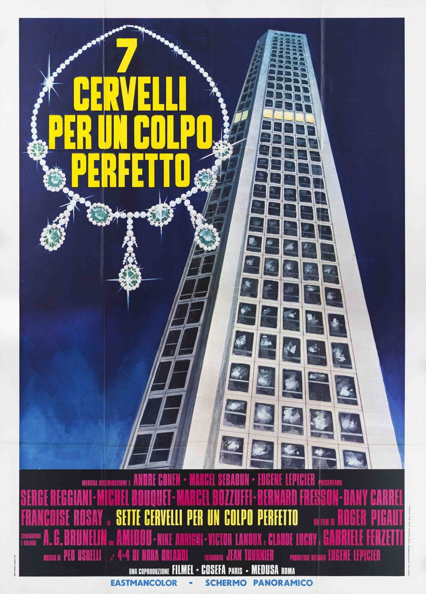 7 cervelli per un colpo perfetto - Manifesto 3