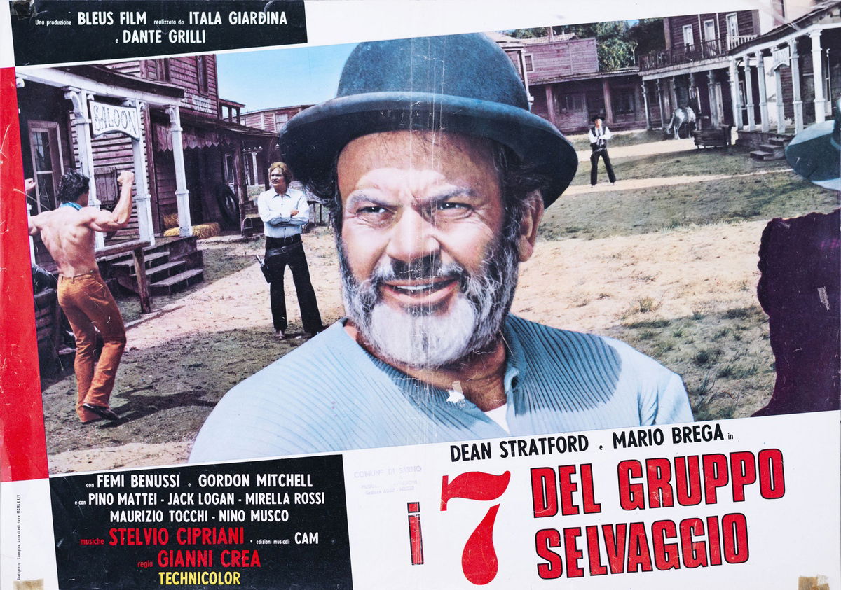 I sette del gruppo selvaggio - Fotobusta 1