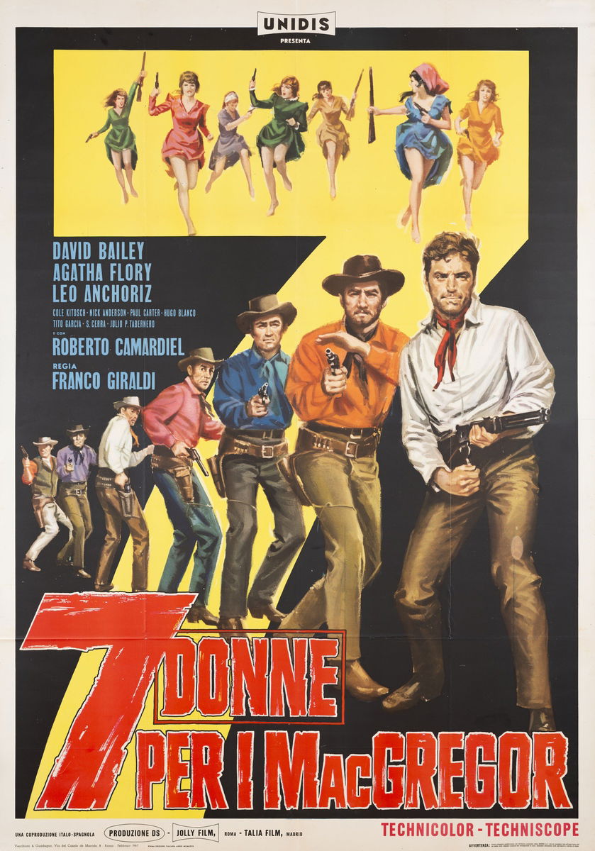 7 donne per i Mac Gregor - Manifesto 1