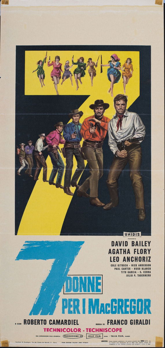 7 donne per i Mac Gregor - Locandina 1
