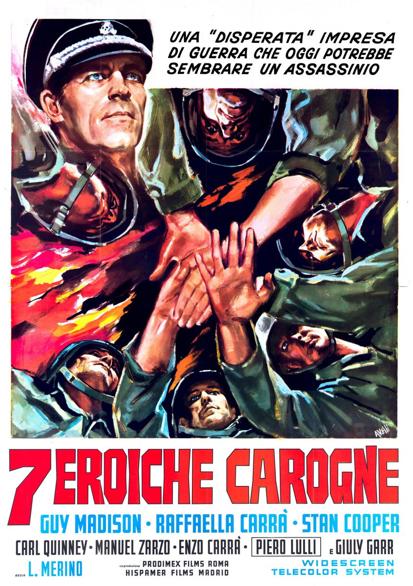 7 eroiche carogne - Manifesto 1