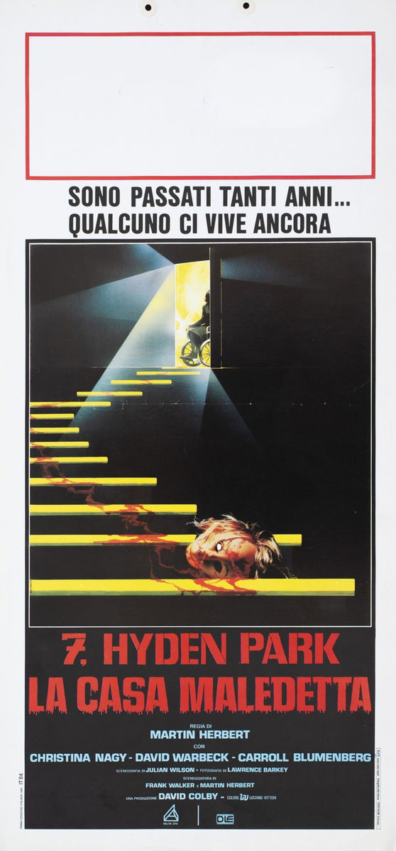 7, Hyden Park: la casa maledetta - Locandina 1