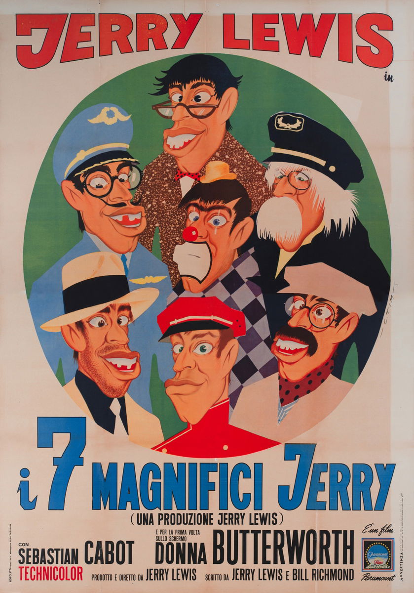 I 7 magnifici Jerry - Manifesto 2