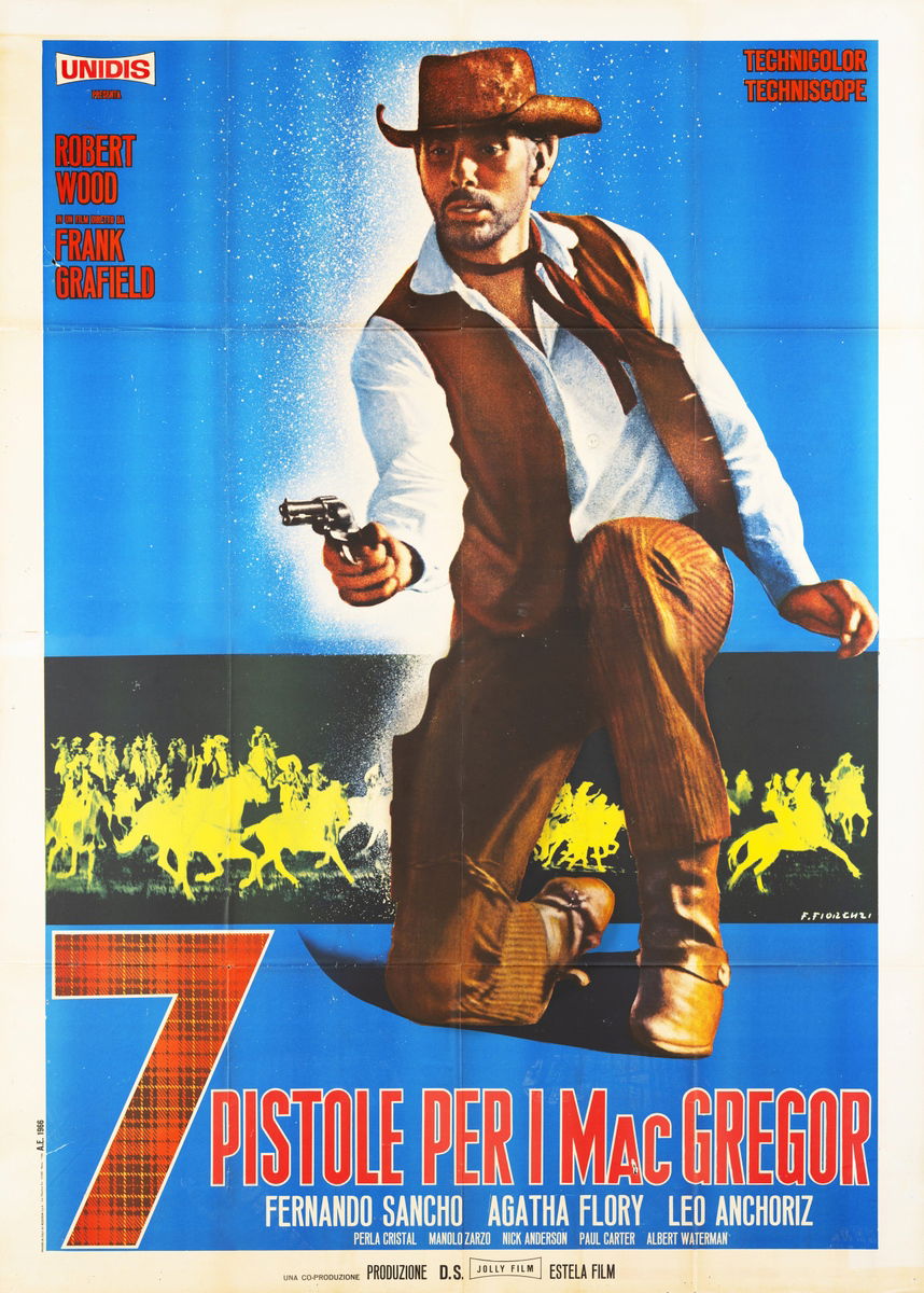 Sette pistole per i MacGregor - Manifesto 2