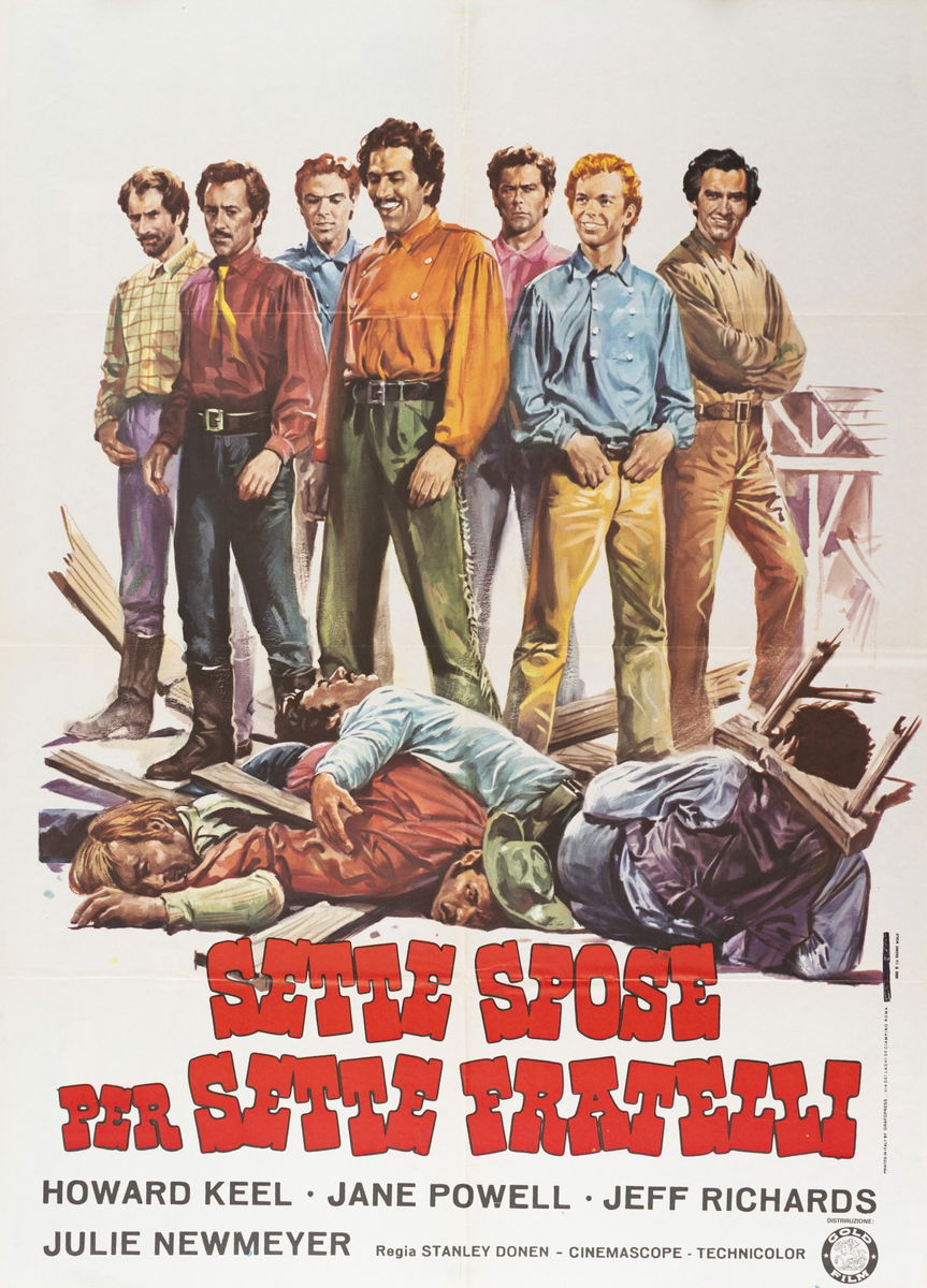 Sette spose per sette fratelli - Manifesto 3