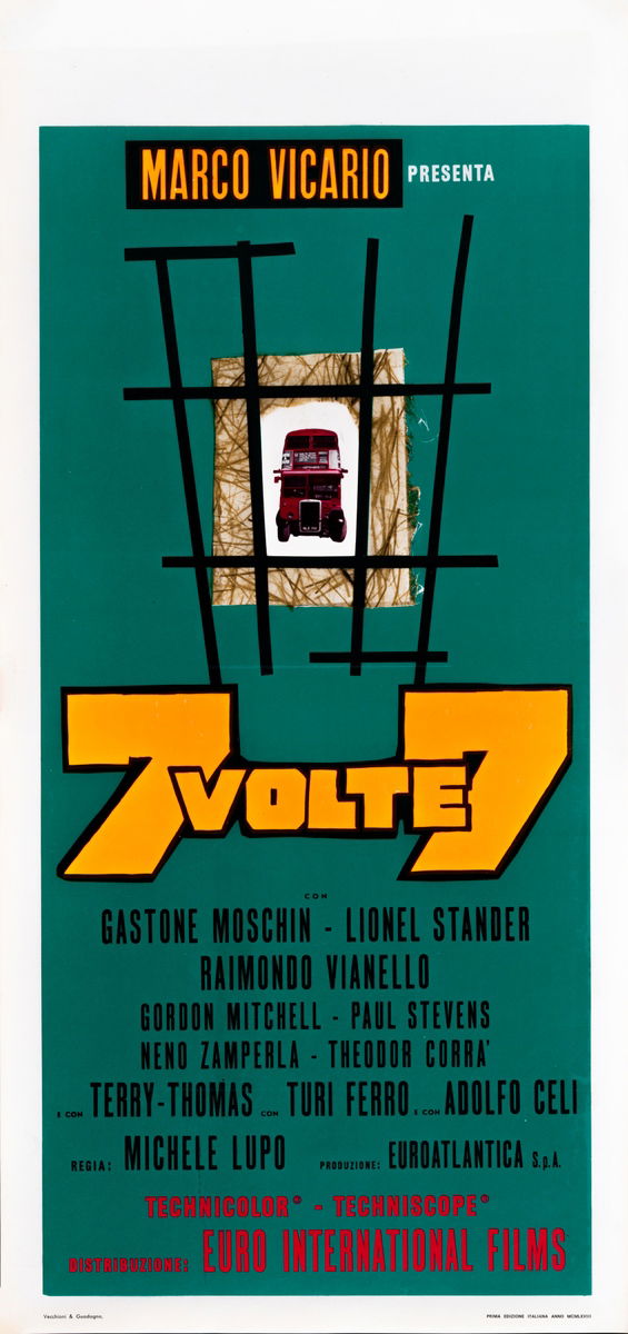 Seven Times Seven - Lobby Card 1