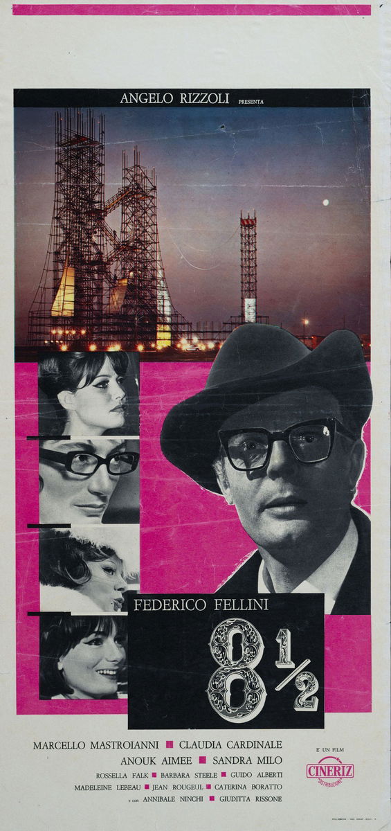 8½ - Otto e Mezzo - Locandina 1