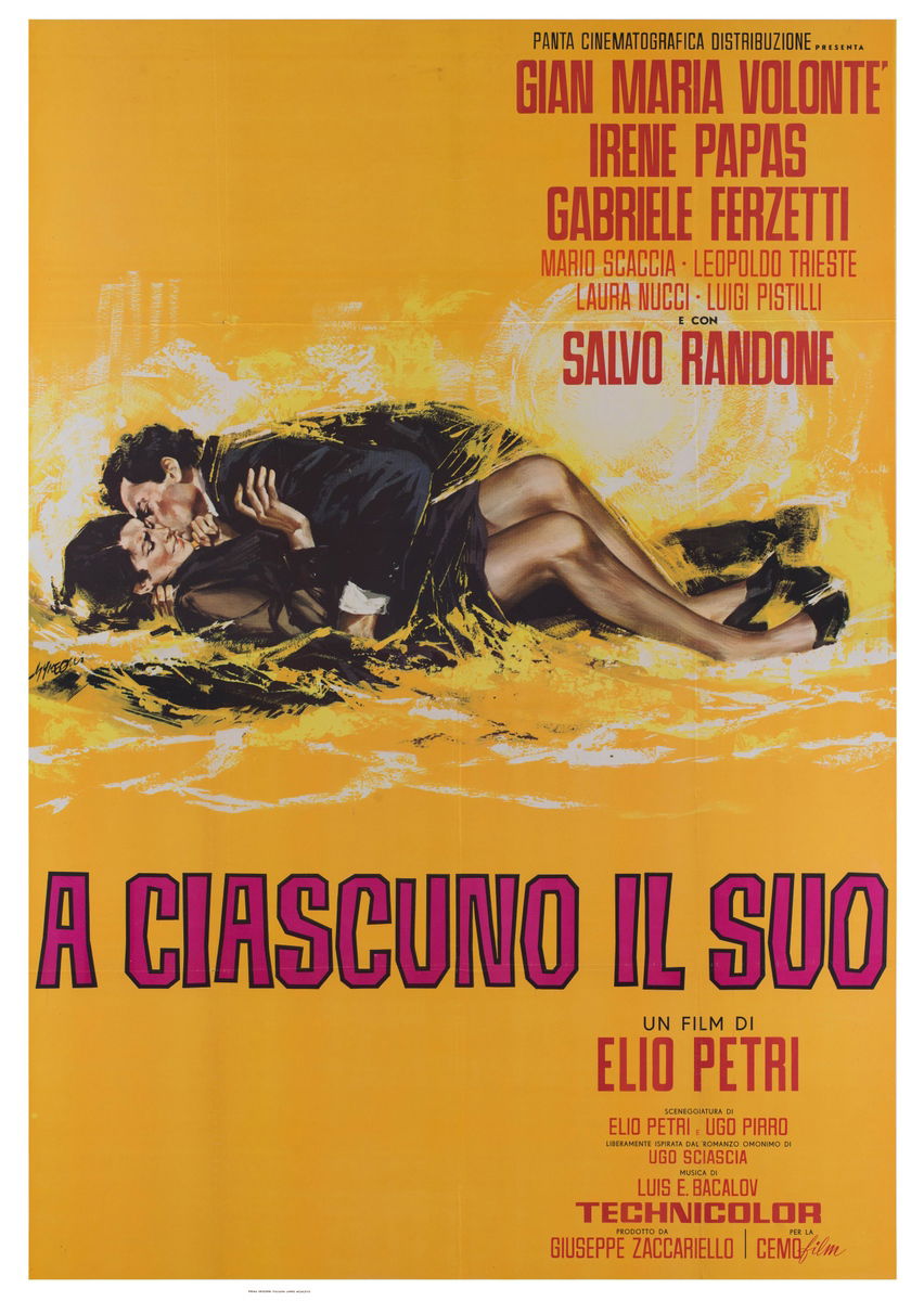 A ciascuno il suo - Manifesto 1