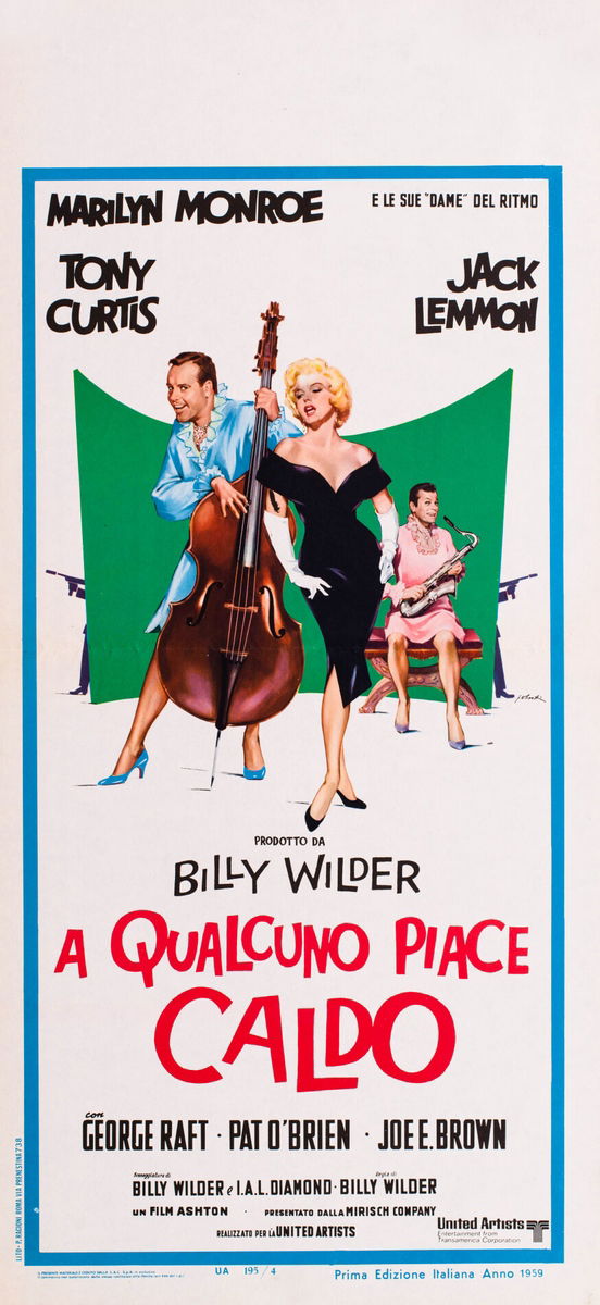 A qualcuno piace caldo - Locandina 1