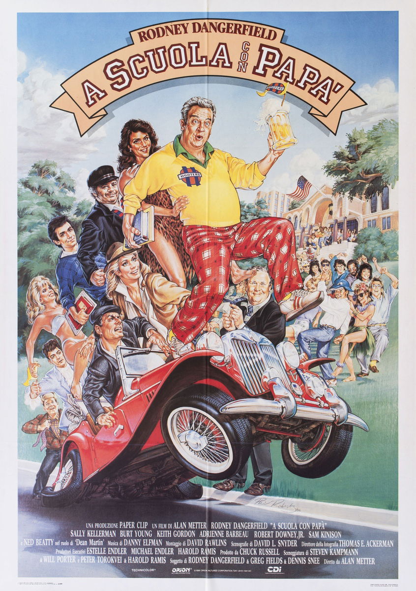 A scuola con papà - Manifesto 1