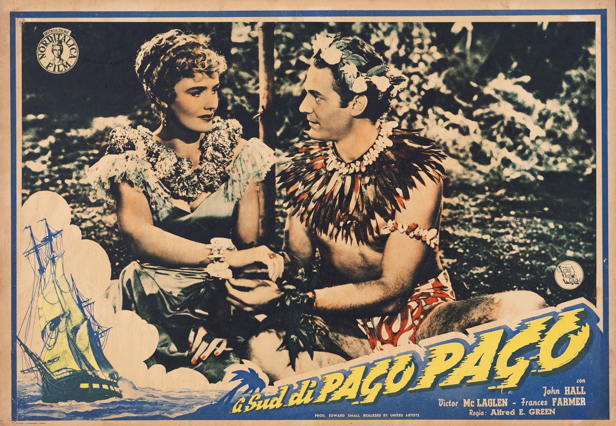 A sud di Pago Pago - Fotobusta 1