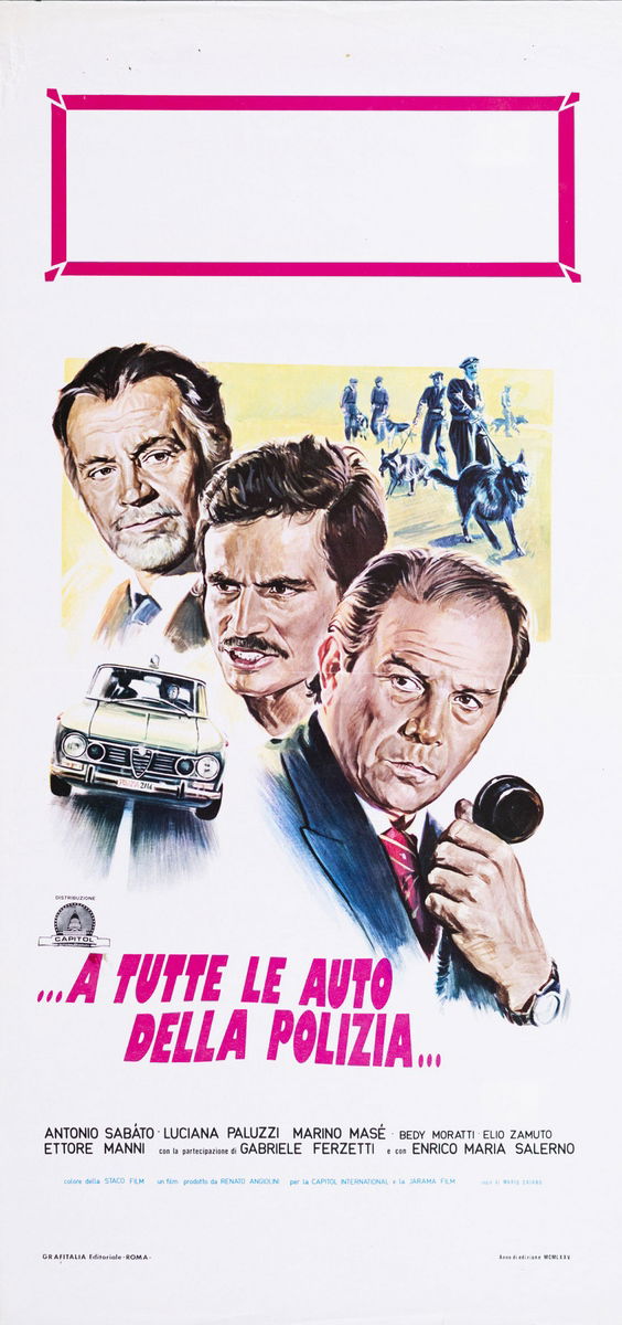 Calling All Police Cars - Lobby Card 1