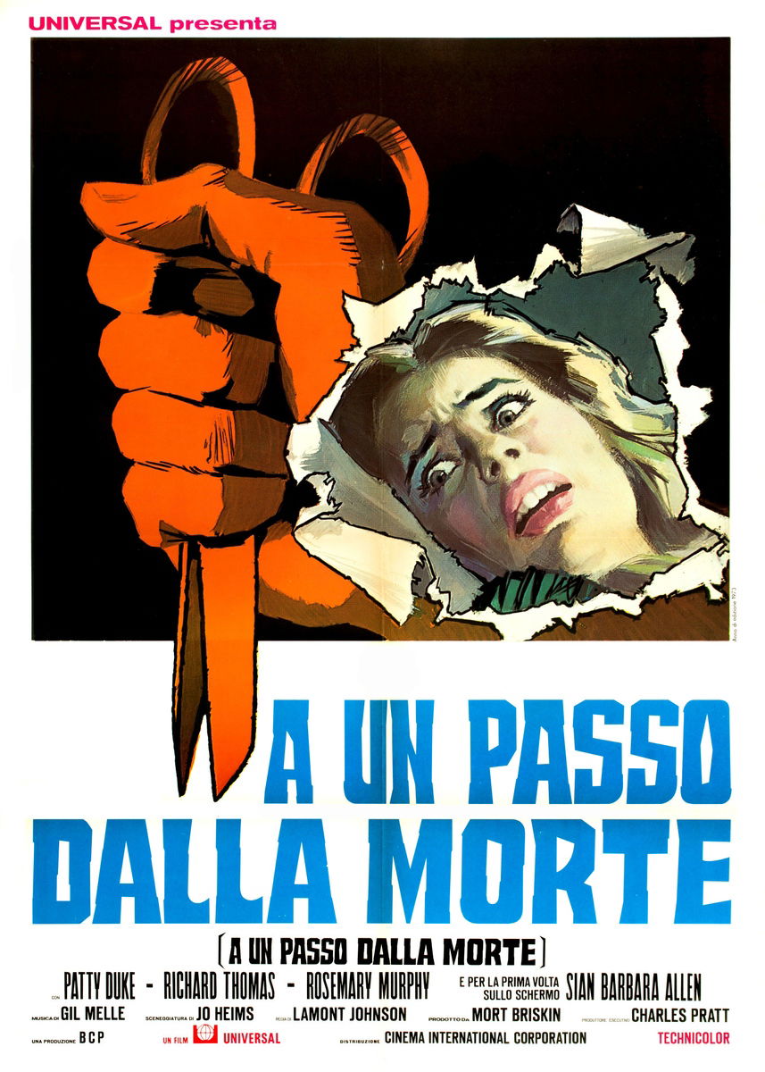 A un passo dalla morte - Manifesto 1