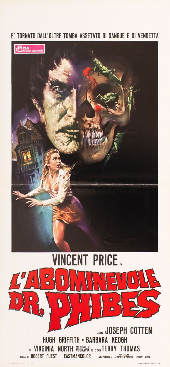 L'abominevole Dr. Phibes - Locandina 1