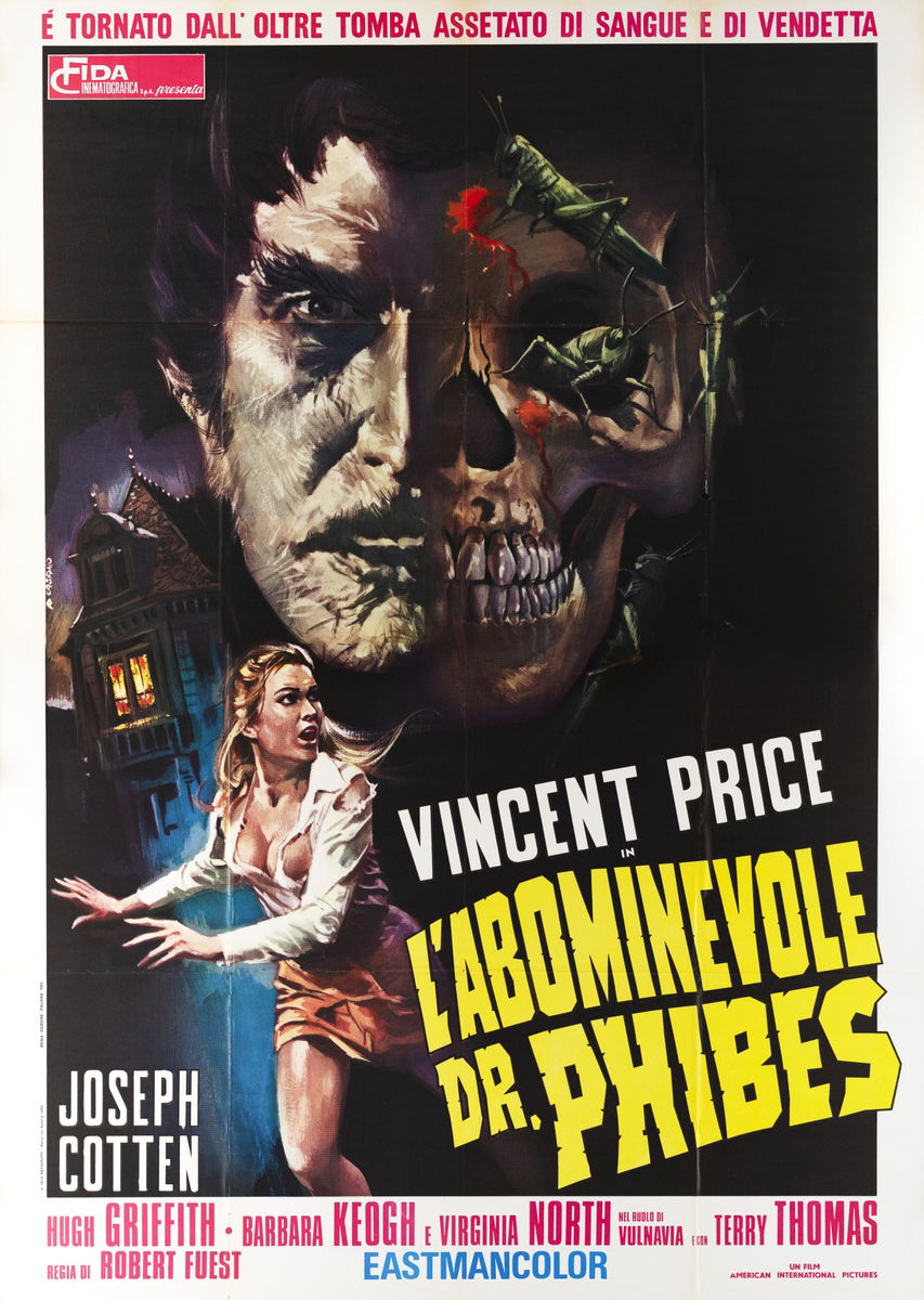 L'abominevole Dr. Phibes - Manifesto 1