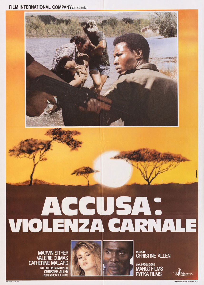 Accusa: violenza carnale - Manifesto 1