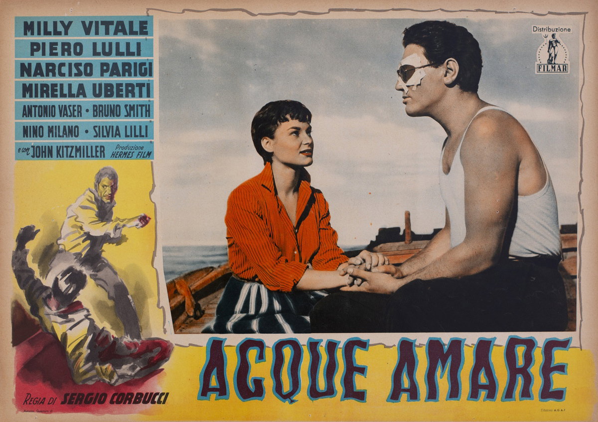 Fotobusta 2 per il film Acque amare (1954)