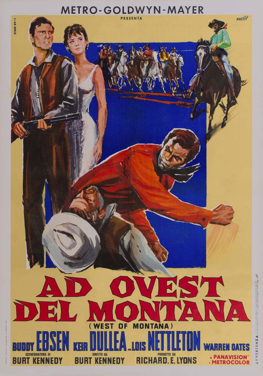 Ad ovest del Montana - Manifesto 1