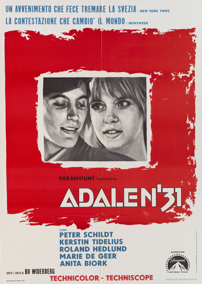 Adalen 31 - Poster 1